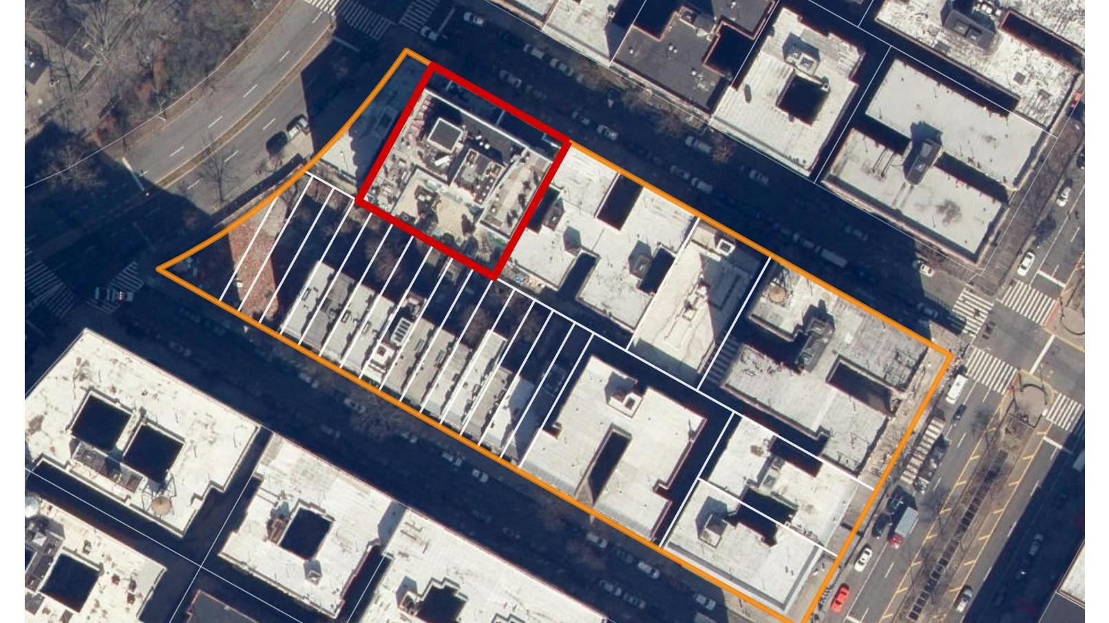 Lot map: 620 West 143rd Street, Manhattan Block 2089